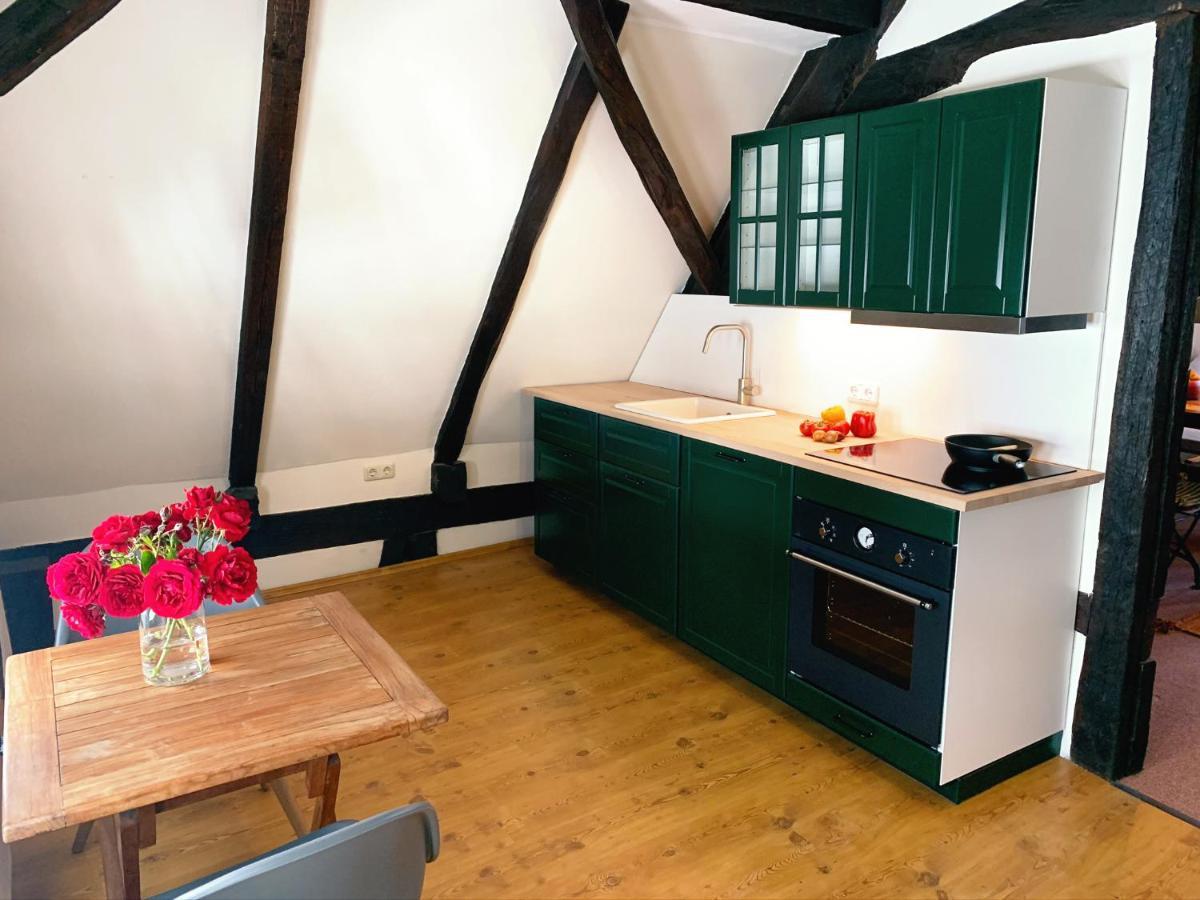 Historische Ferienwohnung Mit Kamin In Lich 외부 사진