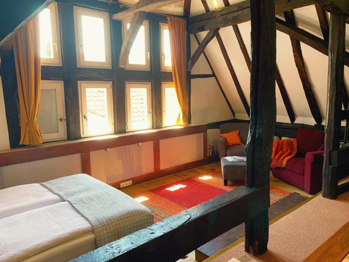 Historische Ferienwohnung Mit Kamin In Lich 외부 사진