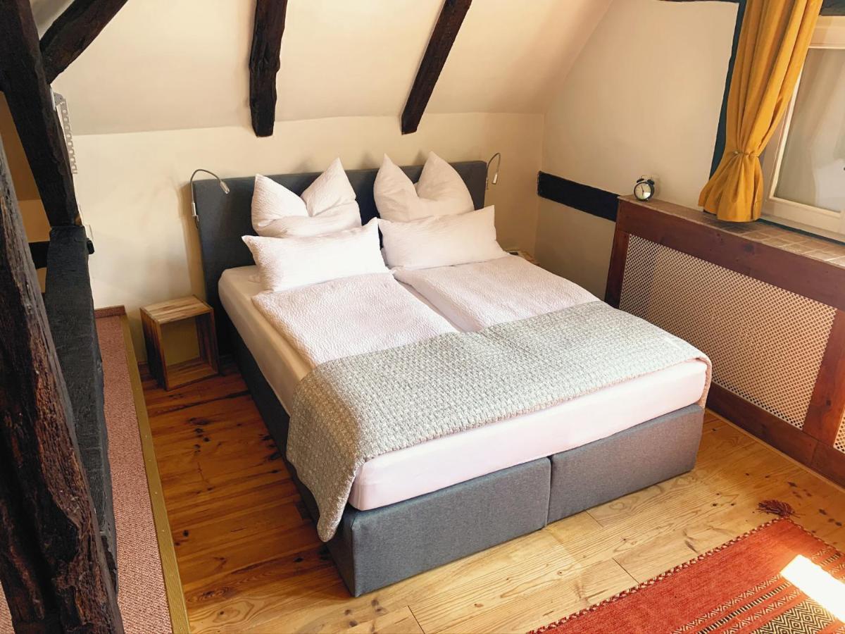 Historische Ferienwohnung Mit Kamin In Lich 외부 사진